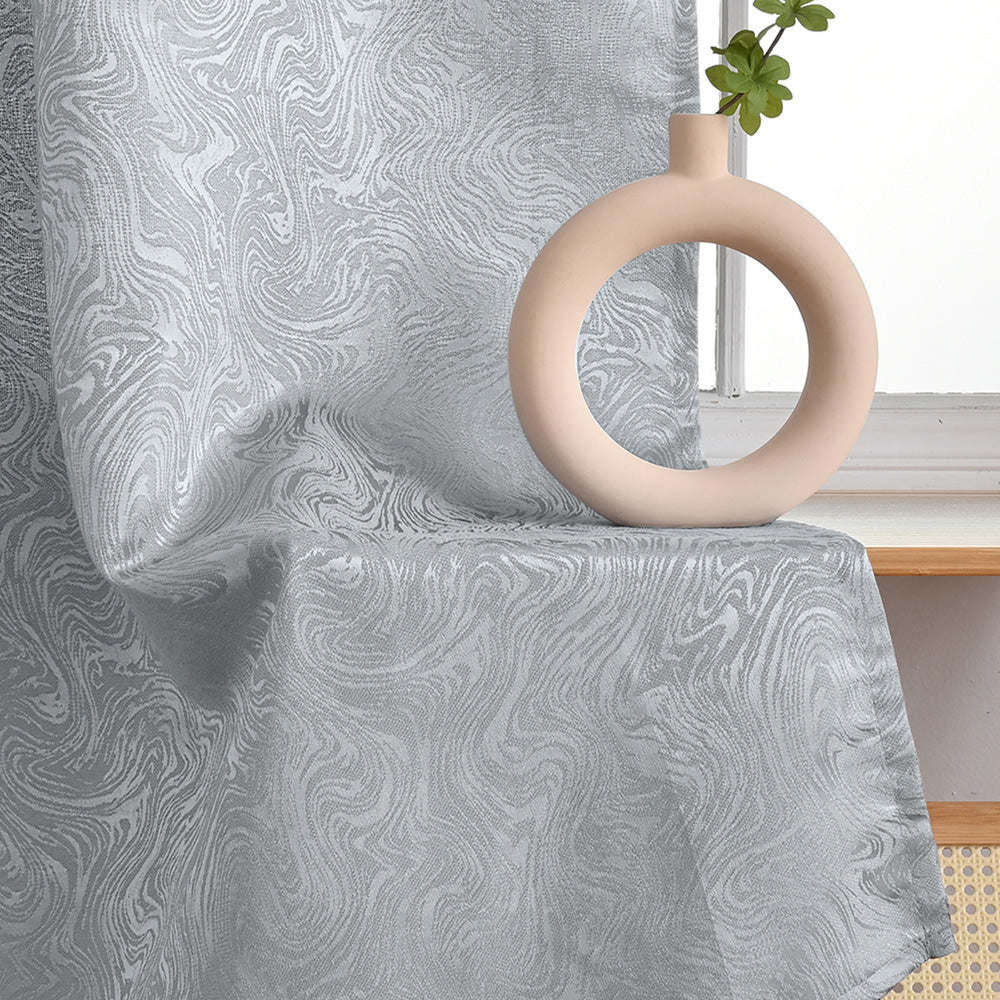 Verduisterende Gordijnen Kant en Klaar - Modern Polyester in Grijs, Blauw en Groen voor Slaapkamer en Woonkamer