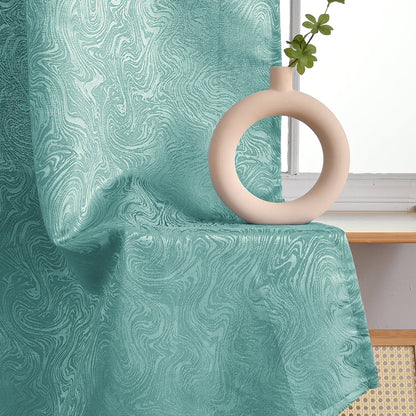 Verduisterende Gordijnen Kant en Klaar - Modern Polyester in Grijs, Blauw en Groen voor Slaapkamer en Woonkamer