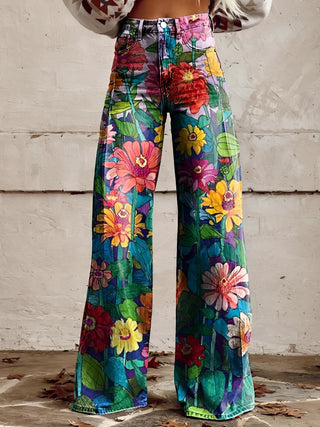 Dames Flared Jeans | Wide Leg & Denim Daisy