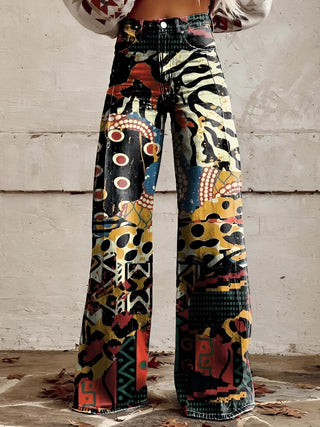 Dames Flared Jeans | Wide Leg & Denim Abstract