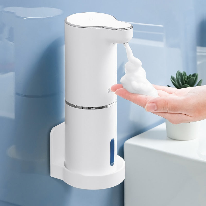 Automatische Schuim Zeep Dispenser Voor Contactloos Wassen Incl. Houder