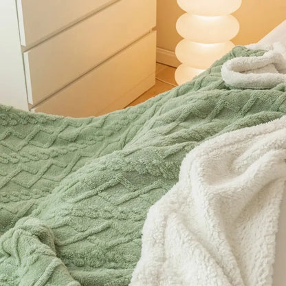 Dikke Polyester Dekentje 150x200 cm Warm en Comfortabel Tapestry