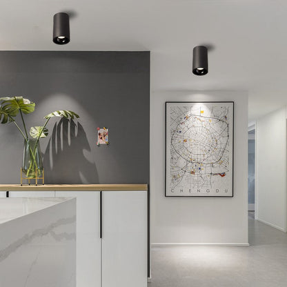 Dimbare Opbouw Downlight Met Instelbare Wattage Van 7W Tot 18W