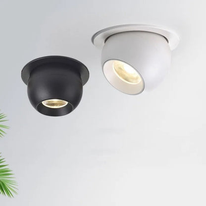 Dimbare LED Inbouwspot Met 360 Graden Rotatie En 45 Graden Kanteling