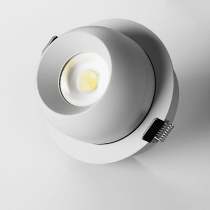 Dimbare LED Inbouwspot Met 360 Graden Rotatie En 45 Graden Kanteling Wit