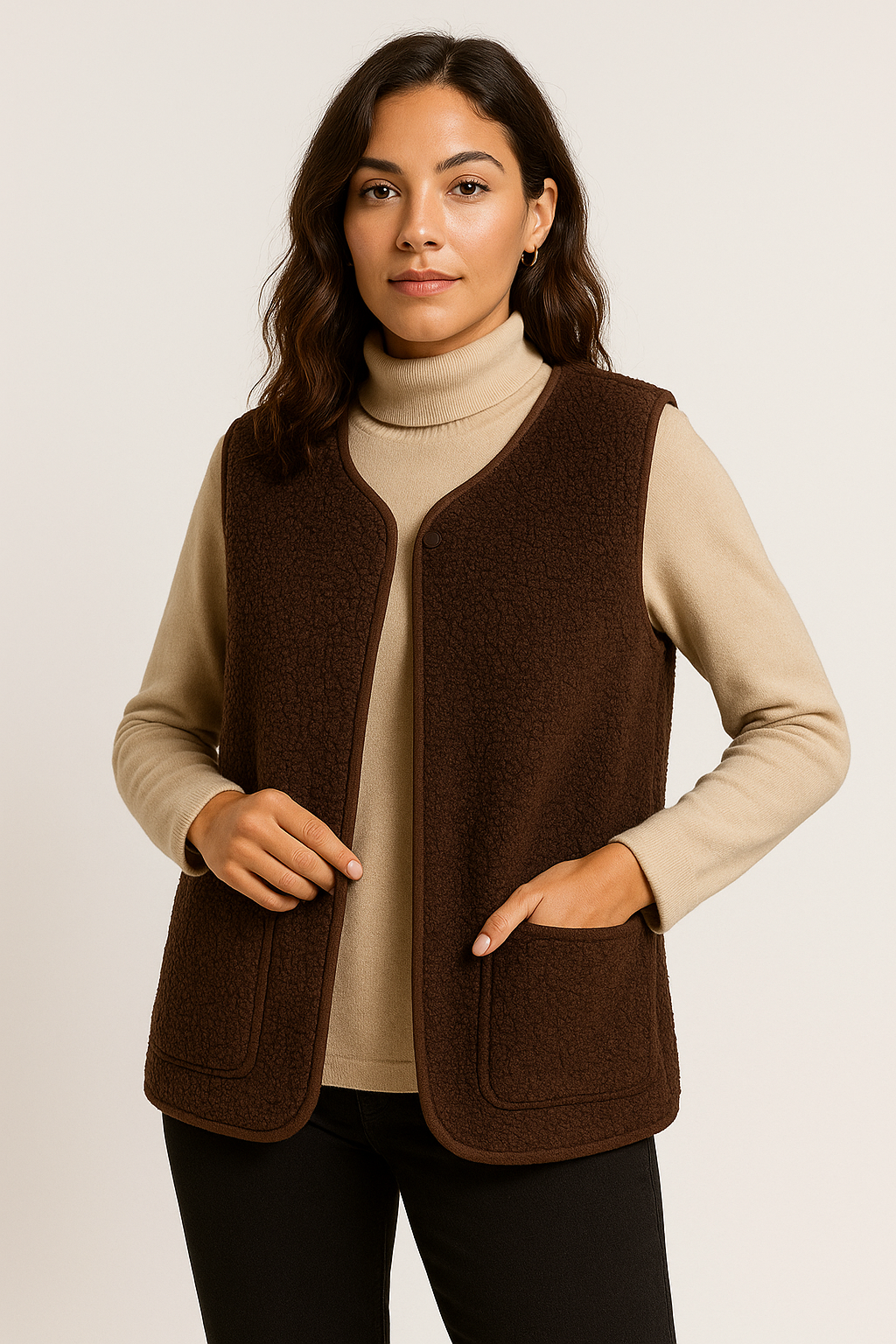 Dione Pluche Vest
