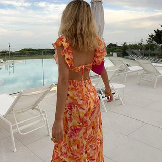 Dove | Elegante Jurk met Print