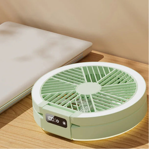 Draadloze Ventilator Met LED Display Voor Thuisgebruik