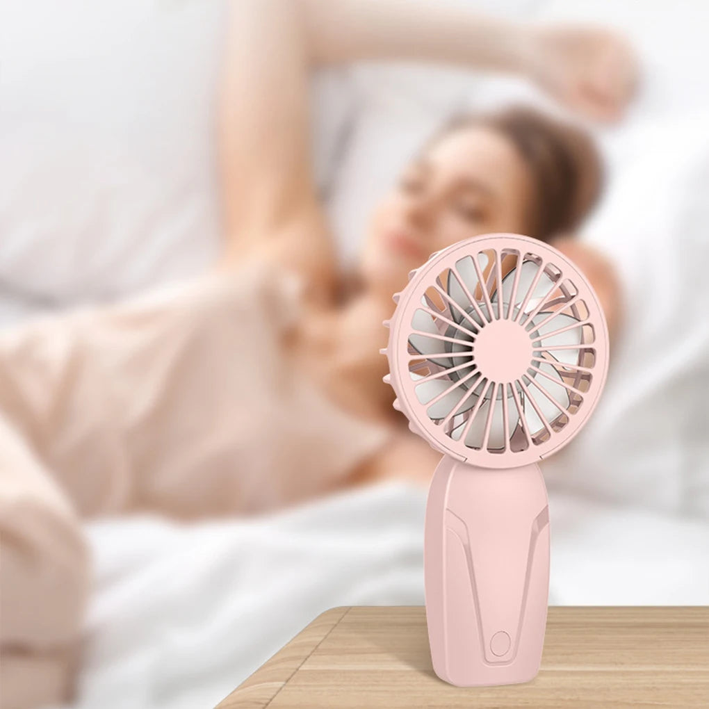 Draagbare Handventilator USB Oplaadbaar Lichtgewicht Voor Koeling
