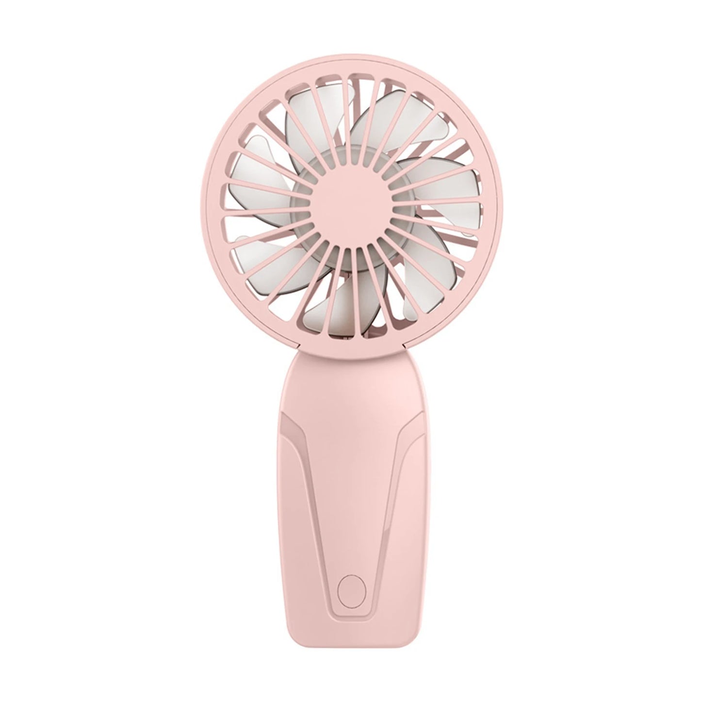 Draagbare Handventilator USB Oplaadbaar Lichtgewicht Voor Koeling Roze