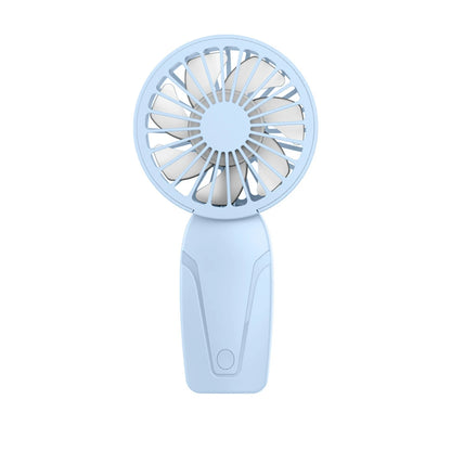 Draagbare Handventilator USB Oplaadbaar Lichtgewicht Voor Koeling Blauw