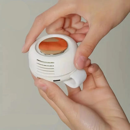 Draagbare Mini Ventilator Oplaadbaar Bladeloos voor Binnen Buiten