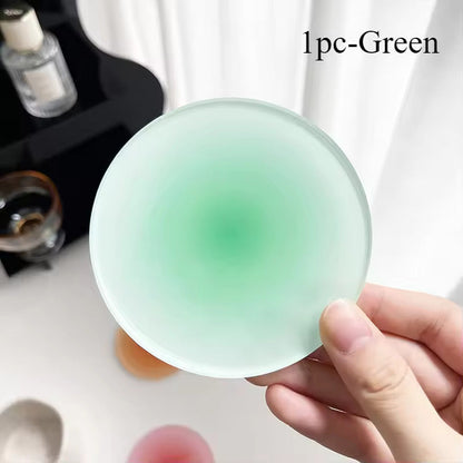 Acryl Onderzetters voor Warme en Koude Dranken Uniek Design Groen