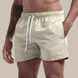 Obsidian | Heren badshorts sneldrogend met elastische taille