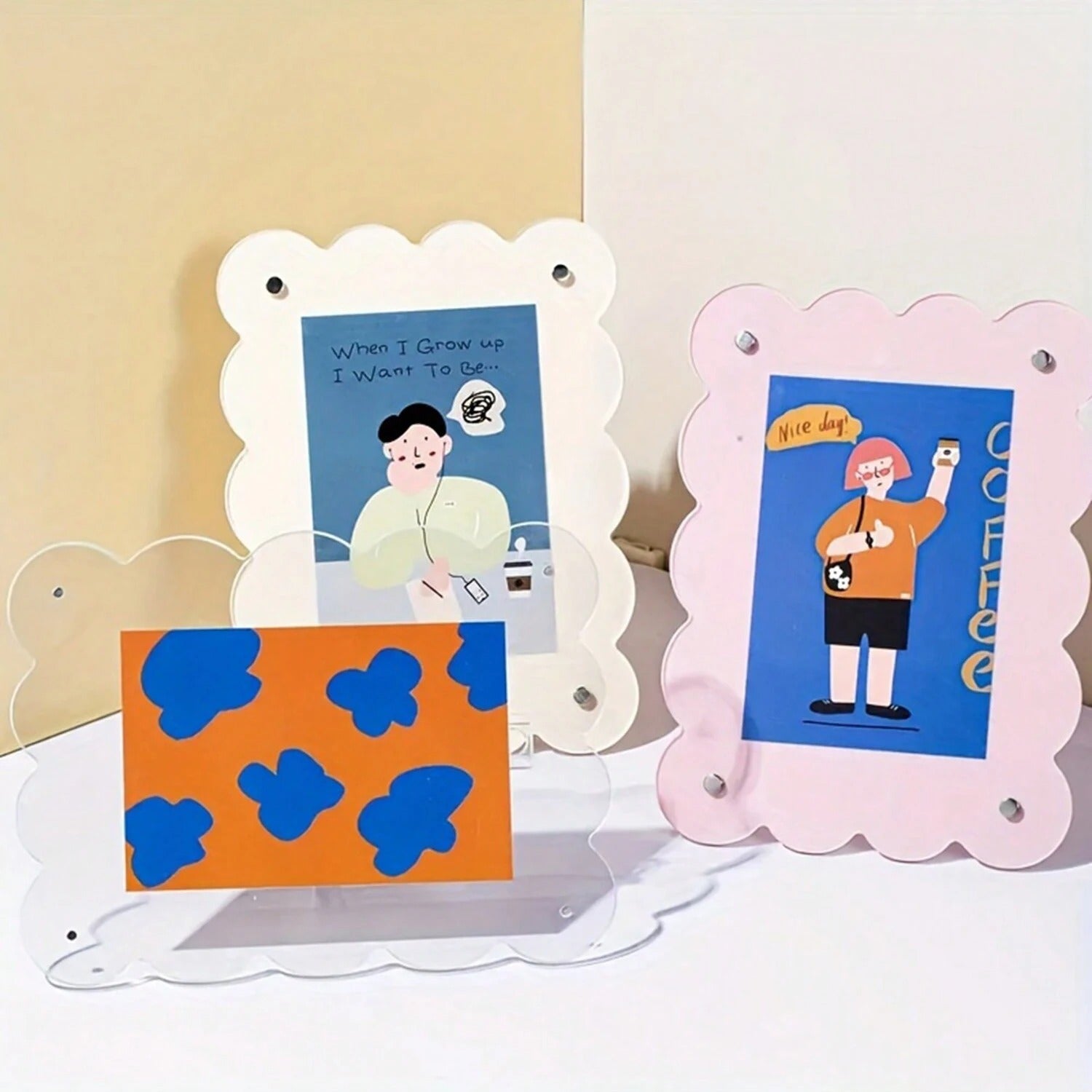 Elegante Acryl Fotolijst 17 cm x 23 cm Met Magnetische Sluiting