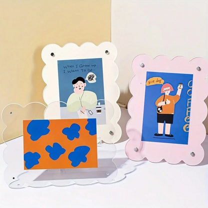 Elegante Acryl Fotolijst 17 cm x 23 cm Met Magnetische Sluiting