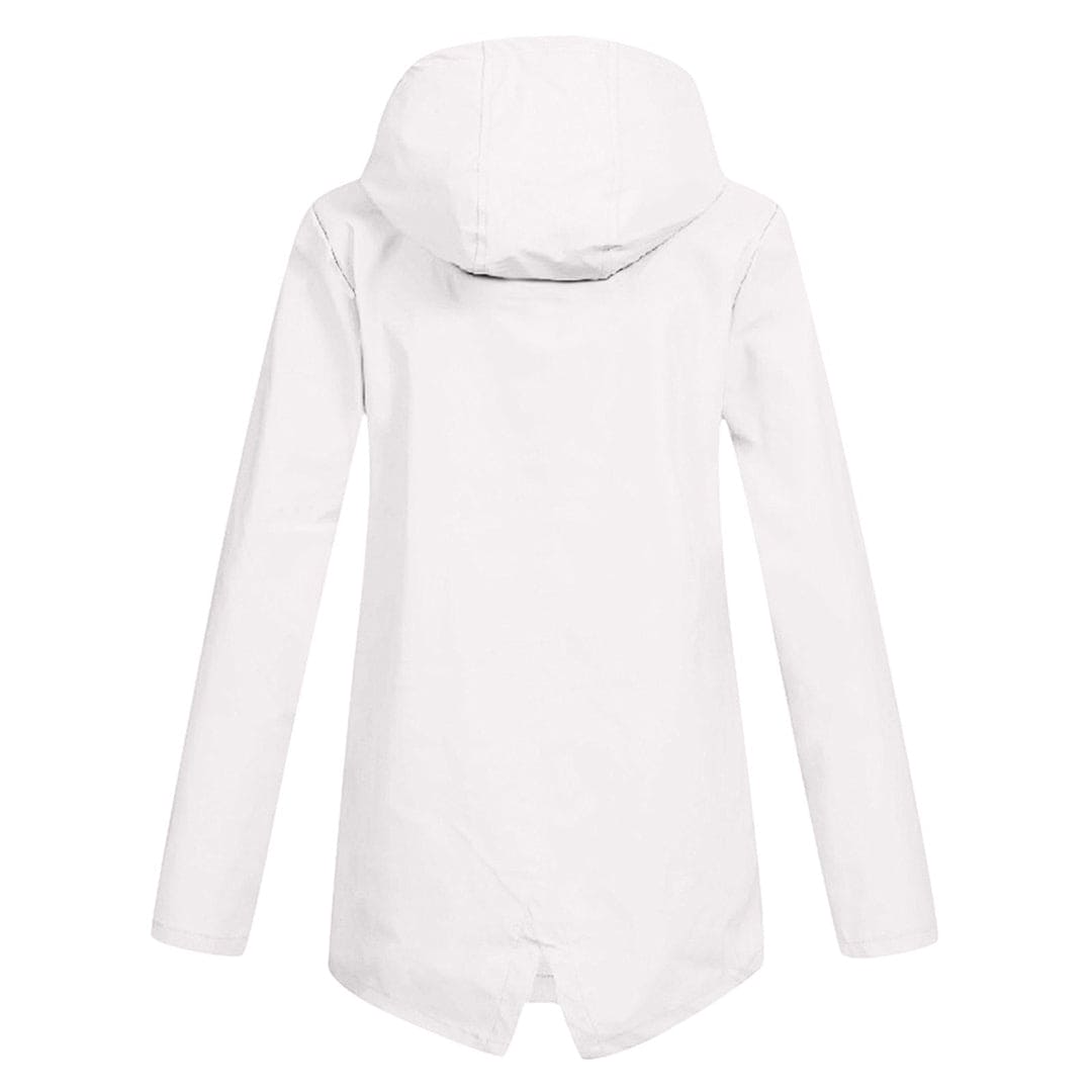 Dames Regenjas met Capuchon - Lichtgewicht, Waterdicht & Ademend