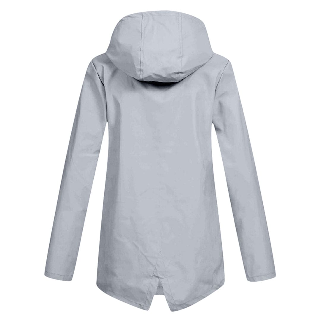 Dames Regenjas met Capuchon - Lichtgewicht, Waterdicht & Ademend