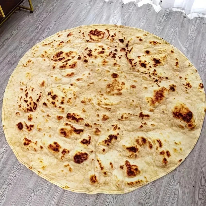 Flanellen Deken Met Pizzapatroon Zacht En Warm 150x200 Cm