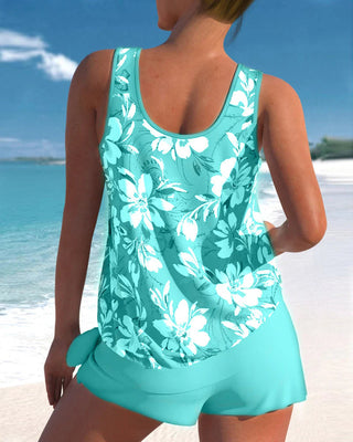 Flōre | Tankini set voor dames – Tweedelig zomerdesign, comfortabele pasvorm en stijlvol