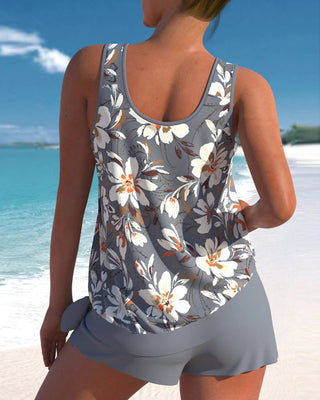 Flōre | Tankini set voor dames – Tweedelig zomerdesign, comfortabele pasvorm en stijlvol
