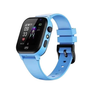 GPS Smartwatch voor Kinderen – Slimme Kinderwatch met GPS Tracker, SIM Kaart, Video Bel, Camera, en Activiteitenmonitoring Blauw