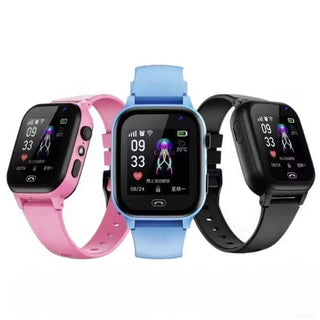 GPS Smartwatch voor Kinderen – Slimme Kinderwatch met GPS Tracker, SIM Kaart, Video Bel, Camera, en Activiteitenmonitoring Roze