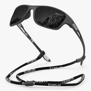 Vyssion PRO+ | Gepolariseerde Sportzonnnebril Heren UV400 Krasbestendig Gravity Black