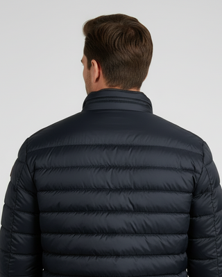 Gewatteerde herenjas met stijlvolle warmte voor dagelijks gebruik en als winterjas.
