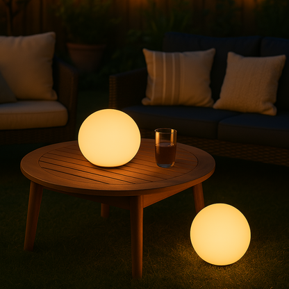 Tafellamp Kleurrijke LED-ballen – Speelse sfeer & praktisch licht