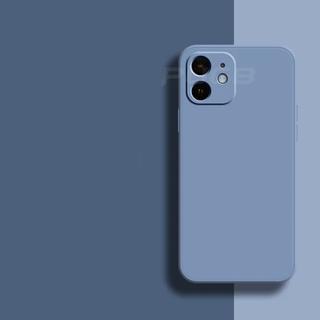 Liquid Silicone Case | Zachte beschermende case voor iPhone 11, 12 en 13 Gray