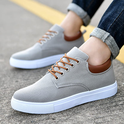 Casual Sneakers | Stoere herensneakers met witte zool
