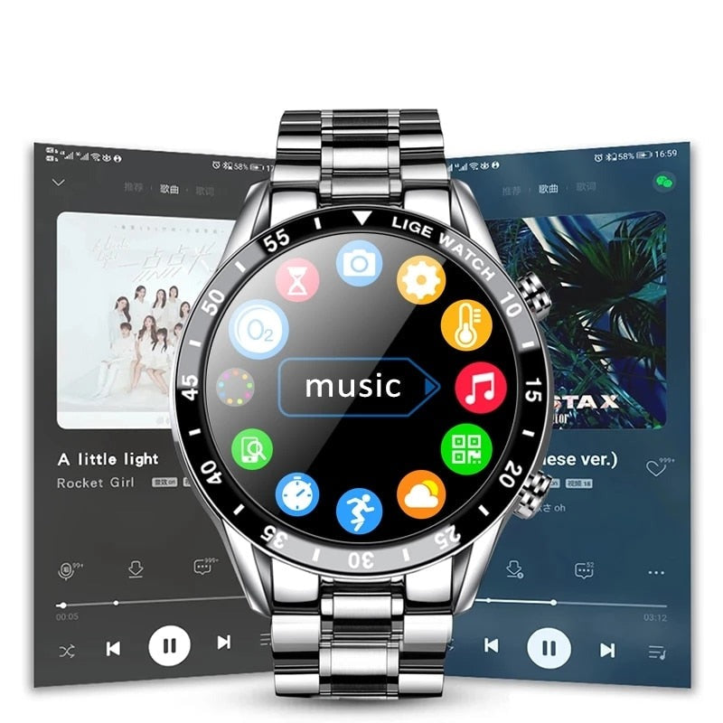 Smartwatch Deluxe | Multi-functioneel & Luxe uitstraling
