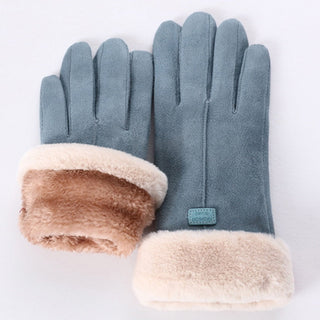 Furry Handschoenen | Heerlijk warme handschoenen Blauw