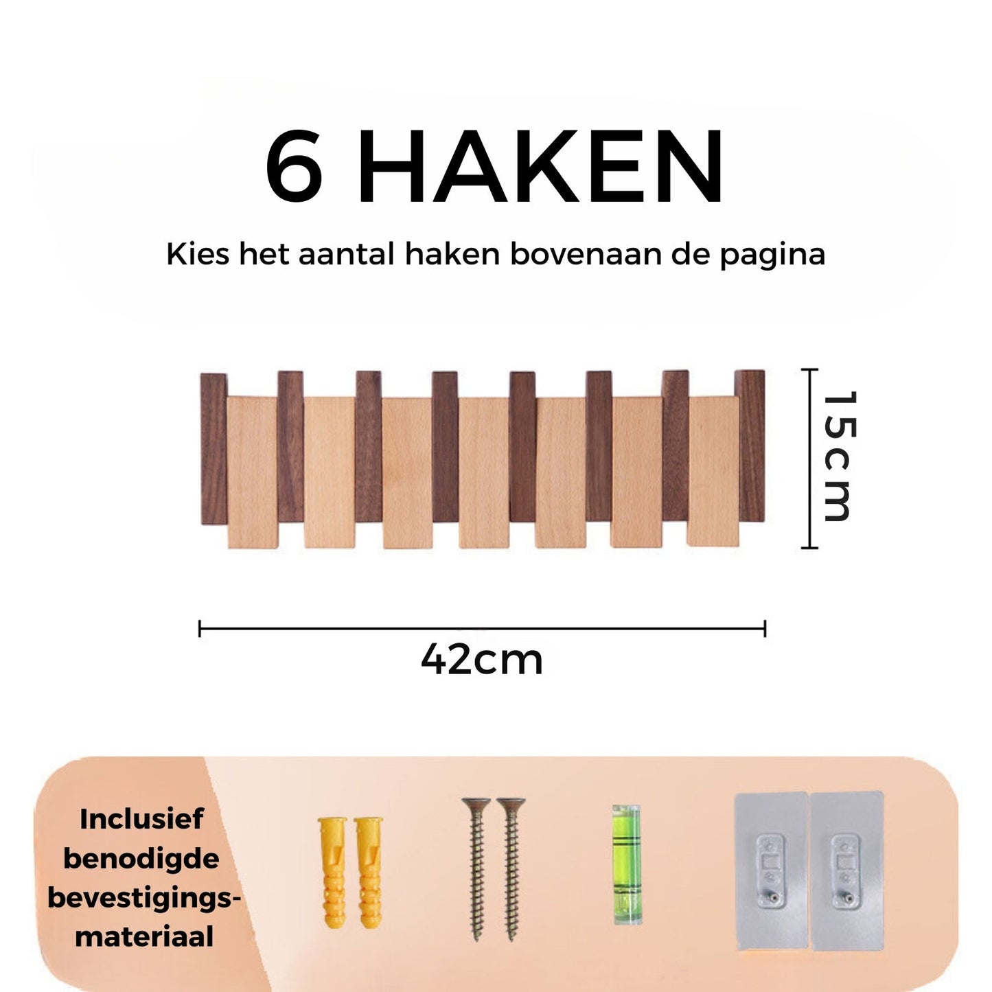 Handgemaakte Piano Kapstok | Luxe houten kapstok in pianovorm