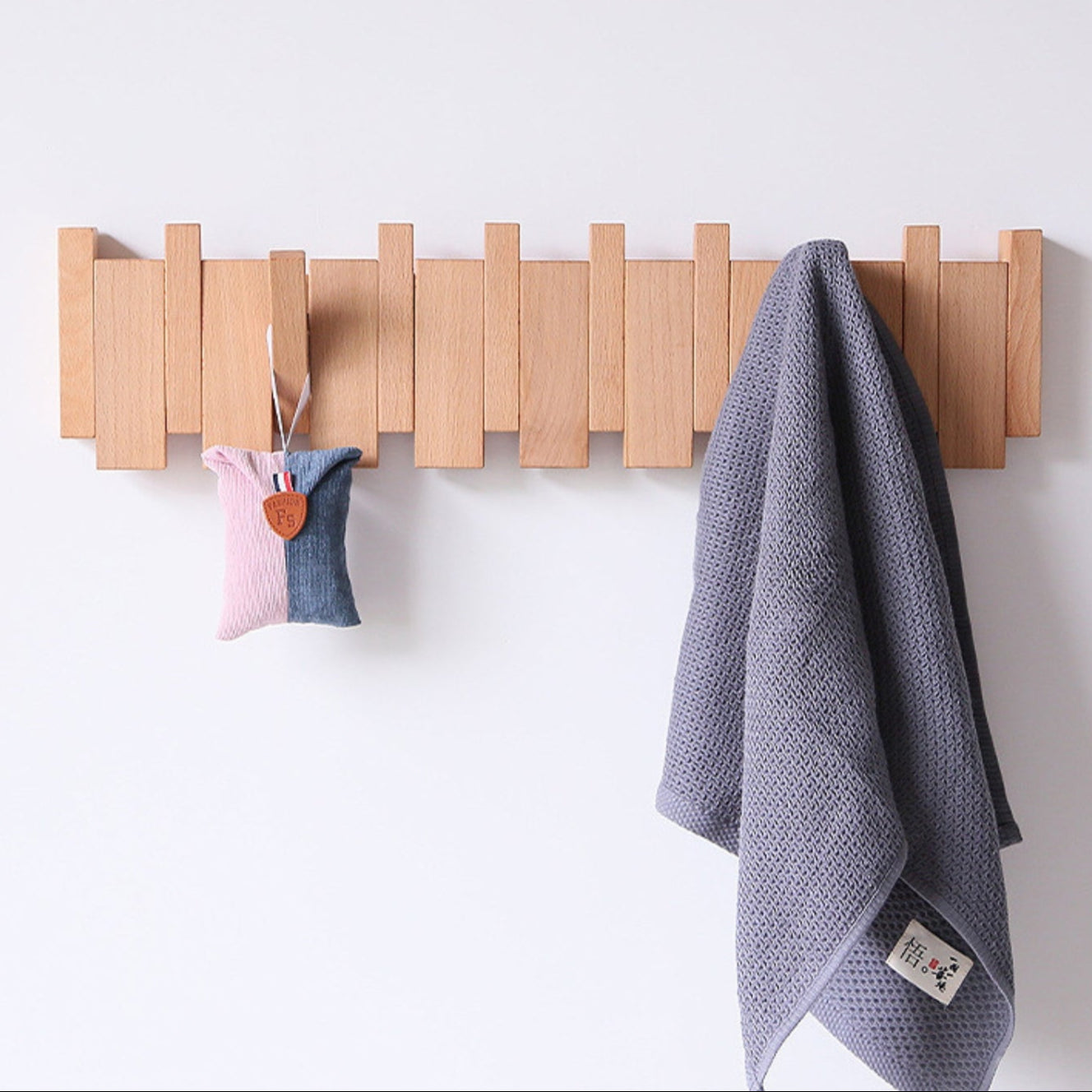 Handgemaakte Piano Kapstok | Luxe houten kapstok in pianovorm