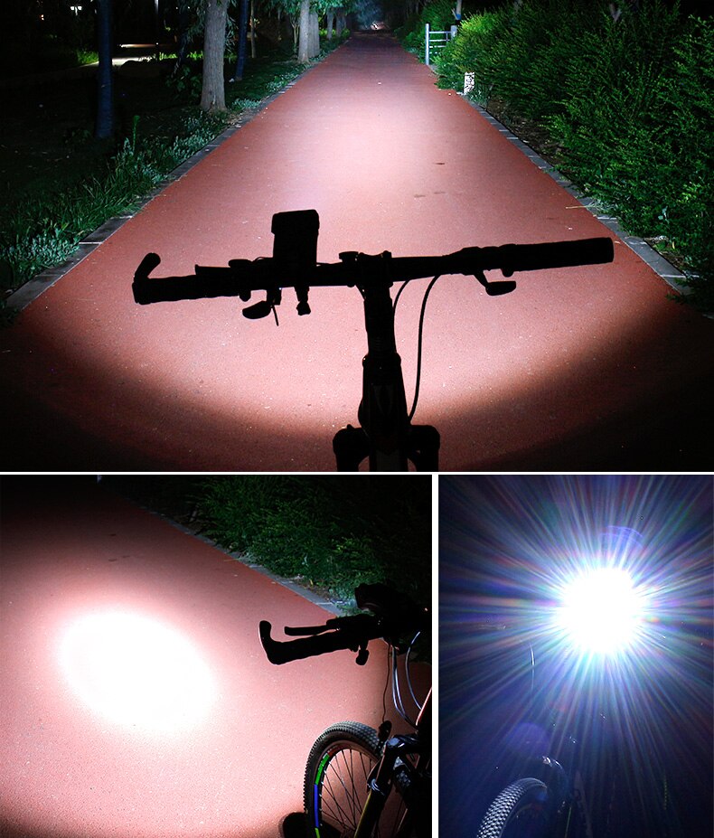 Bikea 4-in-1 Telefoonhouder, Powerbank, Verlichting & Claxon Telefoonhouder fiets SEREIN
