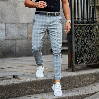 Dervaux Casual Chino Broek | stijlvolle & stoere herenbroek Blauw