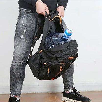 Nørdwear - Casual Oxford Waterdichte Rugzak Meerdere Vakken