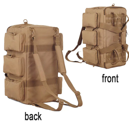 55L Bagage Duffel Bag Camping Rugzak Tactische Grote Tas voor Heren Wandelen en Reis SEREIN