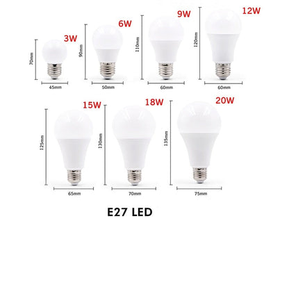 LED E27 Ampoule Globe Vorm 3w Tot 20w Voor Slaapkamer