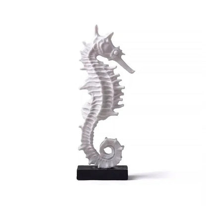 Hippocampus Beeldje Elegante Decoratie Voor Huis En Kantoor