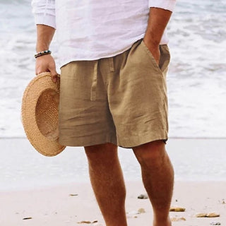 Hommes | Shorts voor heren – Lichtgewicht shorts, zomercomfort en moderne casual stijl beige