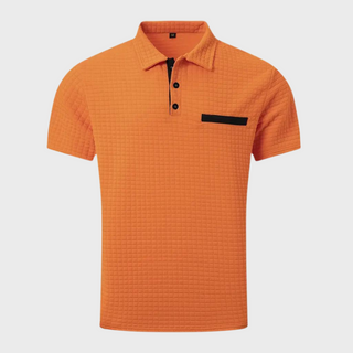 Hugo Classic herenpolo met ademend katoen voor optimaal comfort.