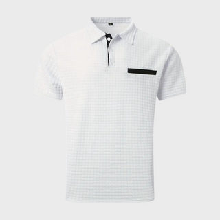 Hugo Classic herenpolo met ademend katoen voor optimaal comfort.