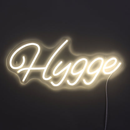 Hygge Neon Wandlamp Voor Gezellige Sfeer In Huis