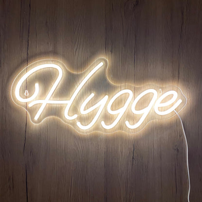 Hygge Neon Wandlamp Voor Gezellige Sfeer In Huis