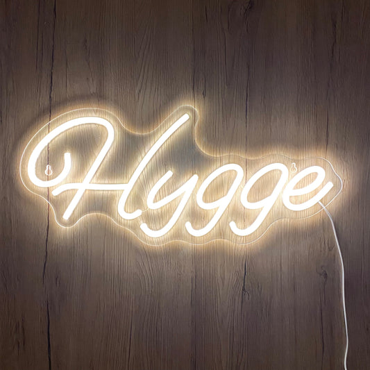 Hygge Neon Wandlamp Voor Gezellige Sfeer In Huis