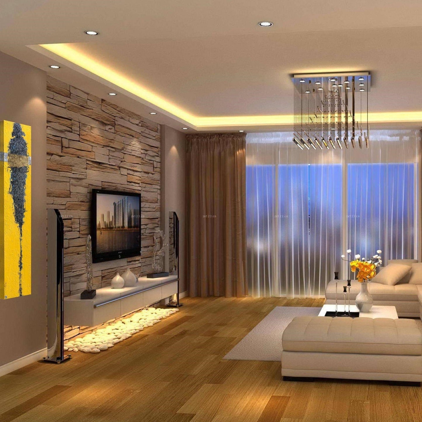 Dimbare LED-strips | Warm/koud wit, waterdicht, werkt op USB/batterij