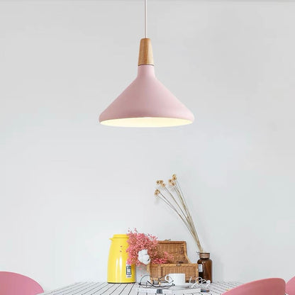 Hanglamp Pastel Pop Met Zachte Licht En Warme Kleuren